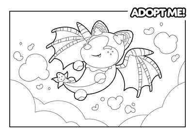 Strawberry-Shortcake-Bat-Dragon-Coloring-Page.png