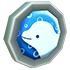 An Adopt Me Beluga Badge