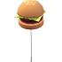An Adopt Me Burger Balloon