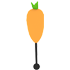 An Adopt Me Carrot Rattle