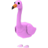 An Adopt Me Flamingo