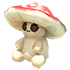 An Adopt Me Mushroom Friend Plushie