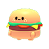 An Adopt Me Burger Plushie