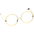 An Adopt Me Gold Circle Glasses