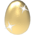 An Adopt Me Golden Egg