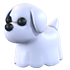 An Adopt Me Ghost Dog