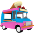 An Adopt Me Ice Cream Truck