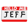 An Adopt Me Jeff's Nametag