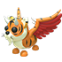 An Adopt Me Winged Tiger