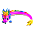 An Adopt Me Rainbow Dragon