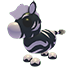 An Adopt Me Ash Zebra