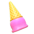An Adopt Me Ice Cream Cone Hat