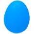 An Adopt Me Blue Egg