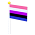 An Adopt Me Gender Fluid Flag