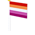 An Adopt Me Lesbian Flag