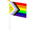 An Adopt Me Pride Flag