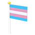 An Adopt Me Transgender Flag