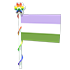 An Adopt Me Gender Queer Flag 2023
