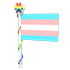 An Adopt Me Transgender Flag 2023
