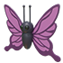An Adopt Me Purple Butterfly