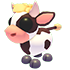 An Adopt Me Cow Calf