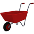 An Adopt Me Wheelbarrow Stroller