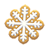 An Adopt Me Snowflake Cookie