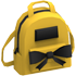 An Adopt Me Yellow Designer Backpack